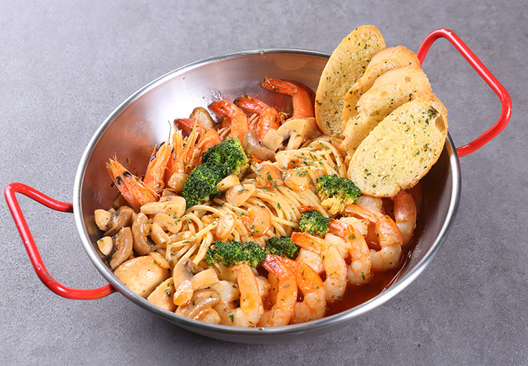 감바스파스타(빨간맛)